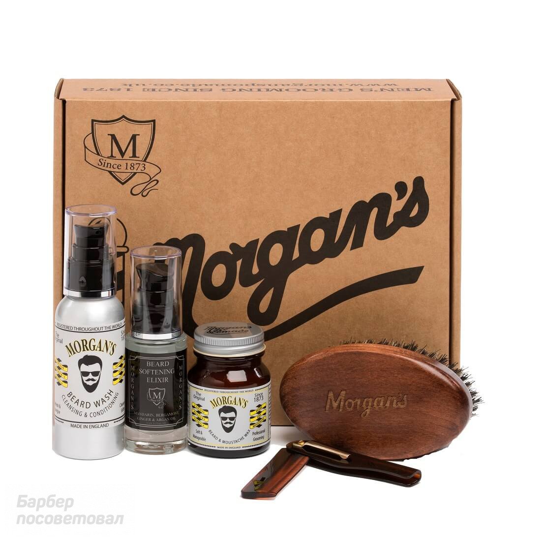Купить в интернет-магазине Подарочный набор для ухода за бородой Morgan's — цена, отзывы, обзор