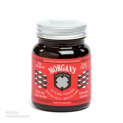 Купить в интернет-магазине Помада для укладки Morgan's Pomade Средняя фиксация / Средний блеск 100 г — цена, отзывы, обзор