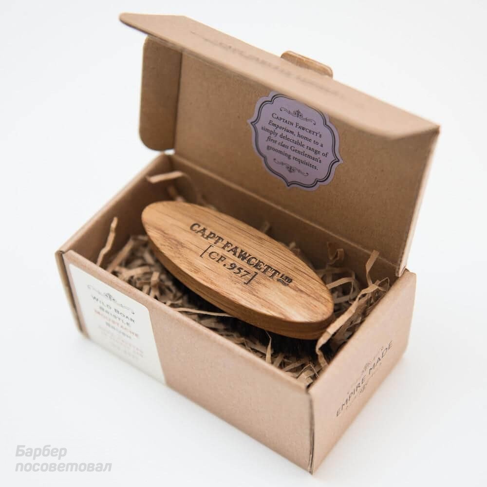Щетка для усов Captain Fawcett Wild Boar Bristle Brush (CF.957) Купить в интернет-магазине Щетка для усов Captain Fawcett Wild Boar Bristle Brush (CF.957) — цена, отзывы, обзор