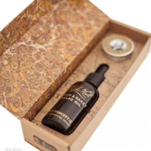 Купить в интернет-магазине Подарочный набор Captain Fawcett Ricki Hall Booze & Baccy Beard Oil & Moustache Wax — цена, отзывы, обзор