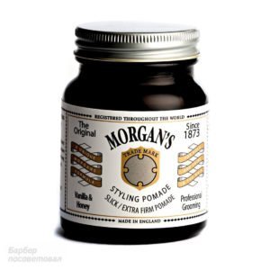 Купить в интернет-магазине Помада для укладки Morgan's Pomade ваниль и мед Экстрасильная фиксация 100 г — цена, отзывы, обзор